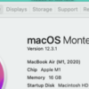 Mac Os version with Model: Mac Os version with Model